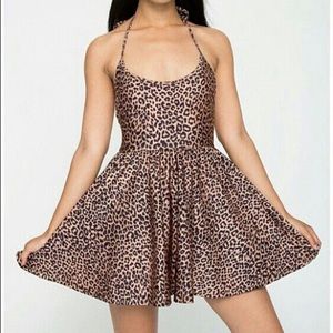 AA leopard skater girl dress